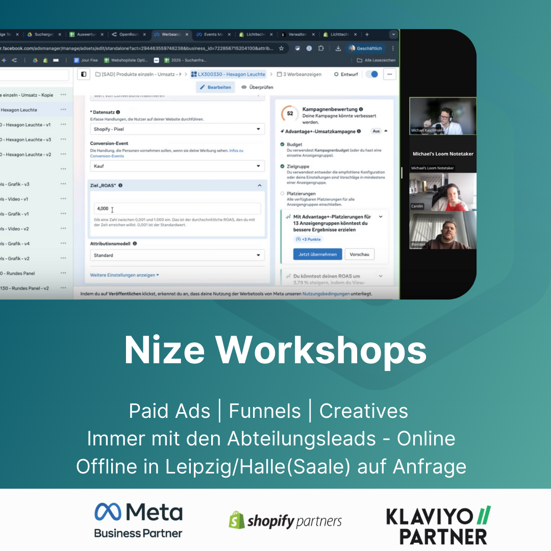 Social Ads Workshop – Endlich profitable Kampagnen schalten