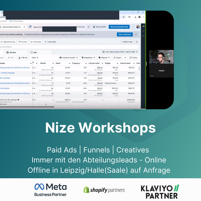 Social Ads Workshop – Endlich profitable Kampagnen schalten