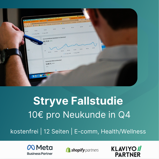Fallstudie Stryve - Health/Wellness - E-commerce