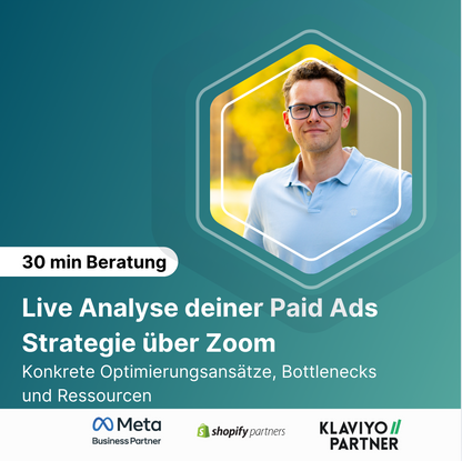 30 min Beratung mit Michael bezüglich deiner Paid Ads Strategie