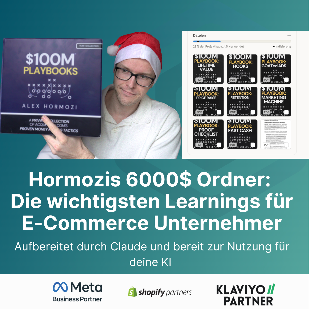 Hormozis 6000 $ Ordner: Die wichtigsten Strategien für E-Commerce Unternehmer in einem E-Book